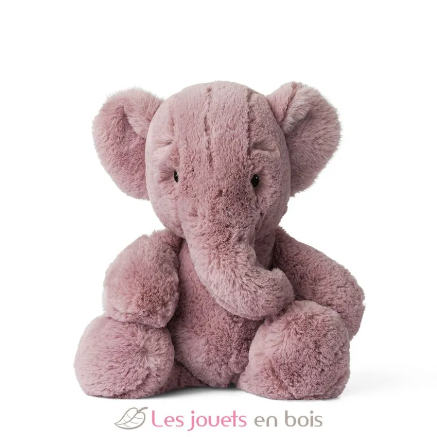 Peluche Ebu éléphant rose 29 cm - WWF