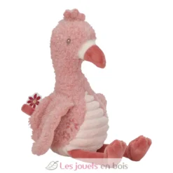 Peluche Flamant rose 25 cm - Safari Friends - Little Dutch