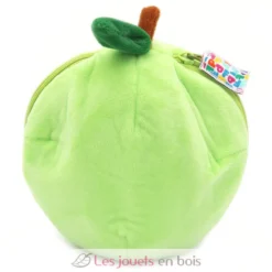 Peluche Flipetz Chien Pomme verte - Les Déglingos