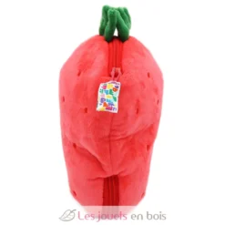 Peluche Flipetz Chouette Fraise rouge - Les Déglingos