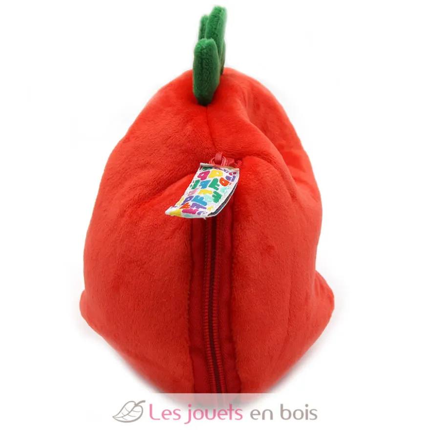 Peluche Flipetz Coccinelle Tomate rouge - Les Déglingos