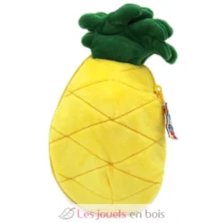 Peluche Flipetz Poussin Ananas jaune - Les Déglingos