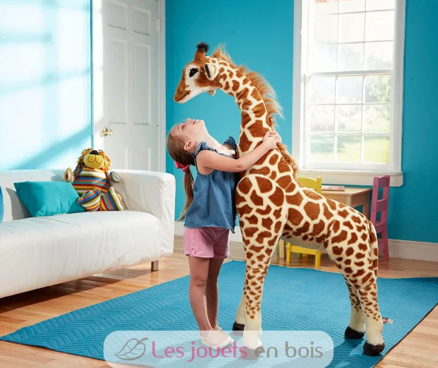 Peluche géante Girafe - Melissa & Doug