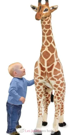 Peluche géante Girafe - Melissa & Doug
