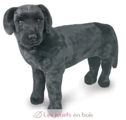 Peluche géante Labrador noir - Melissa & Doug