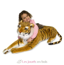 Peluche géante Tigre - Melissa & Doug