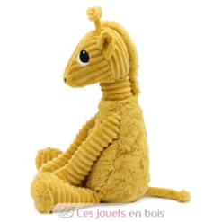 Peluche girafe maman et son bébé moutarde - Les Déglingos