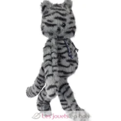 Peluche Grisouille Chat Méloé 37 cm - Maïlou Tradition