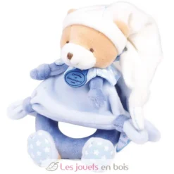 Peluche Hochet Ours Petit Chou - Doudou et Compagnie