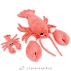 Peluche homard Iloveyou maman et son bébé corail - Les Déglingos