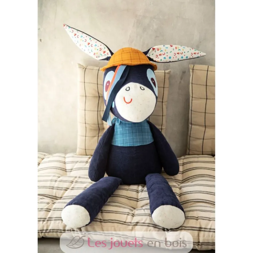 Peluche Ignace l'âne 50 cm - Lilliputiens