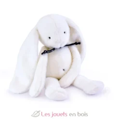 Peluche Lapin Méloé blanc 37 cm - Maïlou Tradition