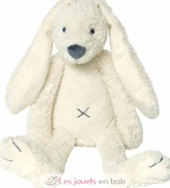 Peluche Lapin Richie beige crème 28 cm - Happy Horse