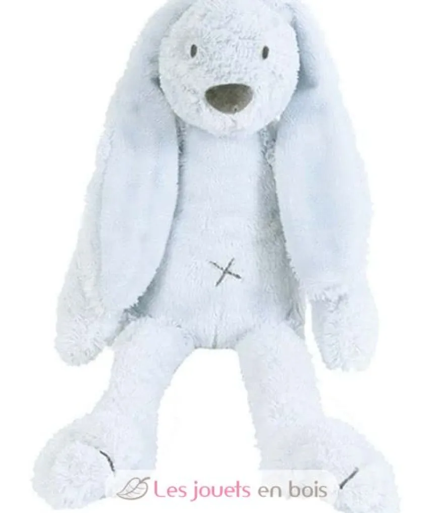 Peluche Lapin Richie bleu clair 58 cm - Happy Horse