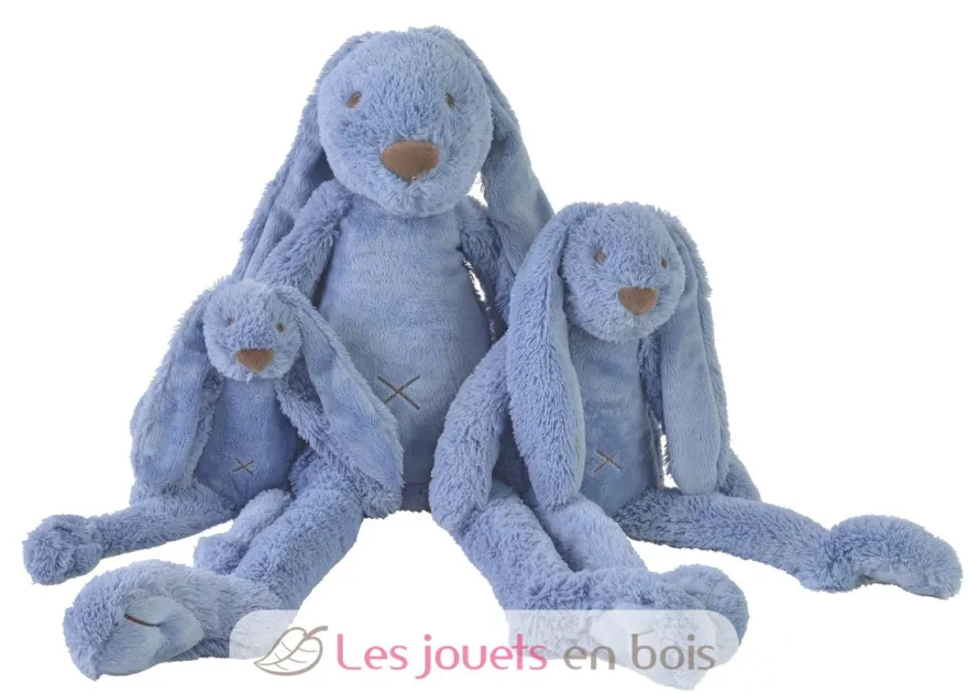 Peluche Lapin Richie bleu 58 cm - Happy Horse