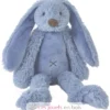 Peluche Lapin Richie bleu 38 cm - Happy Horse