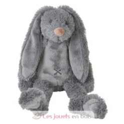 Peluche Lapin Richie gris 28 cm - Happy Horse