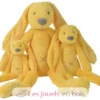 Peluche Lapin Richie jaune 58 cm - Happy Horse