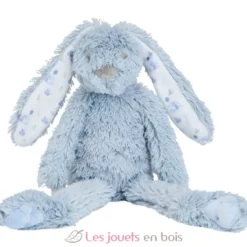 Peluche Lapin Richie Liberty bleu 28 cm - Happy Horse