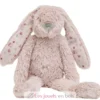 Peluche Lapin Richie Liberty rose 38 cm - Happy Horse