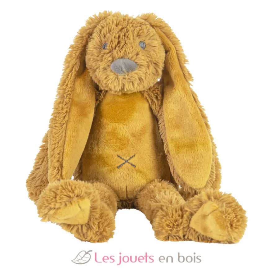 Peluche Lapin Richie ocre 38 cm - Happy Horse