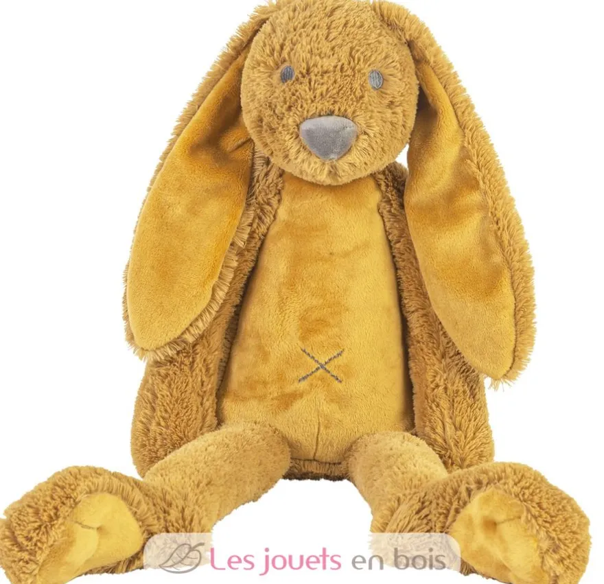 Peluche Lapin Richie Ocre 58 cm - Happy Horse