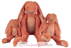 Peluche Lapin Richie Orange 58 cm - Happy Horse