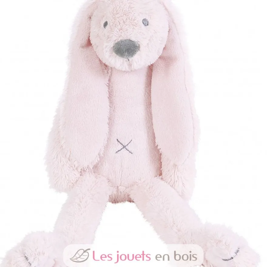 Peluche Lapin Richie rose clair 58 cm - Happy Horse