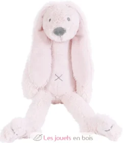 Peluche Lapin Richie rose clair 38 cm - Happy Horse