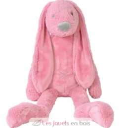 Peluche Lapin Richie rose 58 cm - Happy Horse