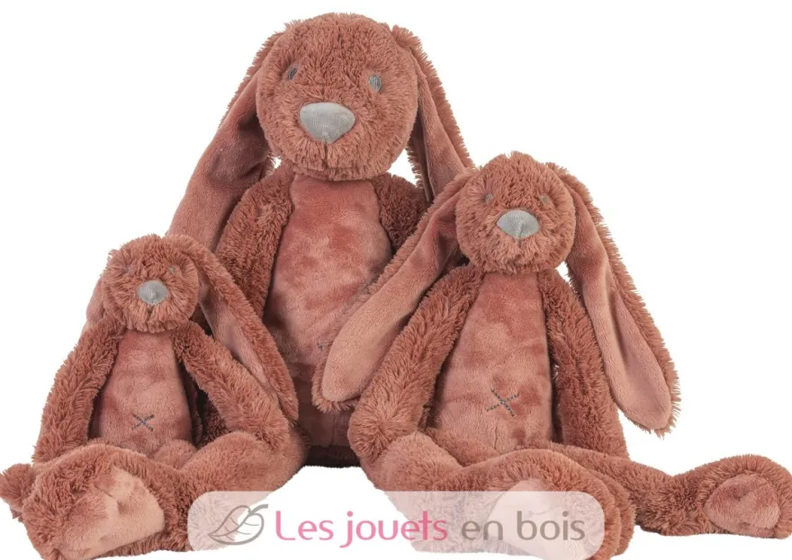 Peluche Lapin Richie Rusty 38 cm - Happy Horse