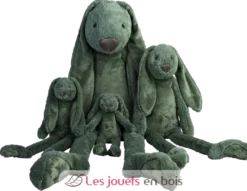 Peluche Lapin Richie vert 28 cm - Happy Horse
