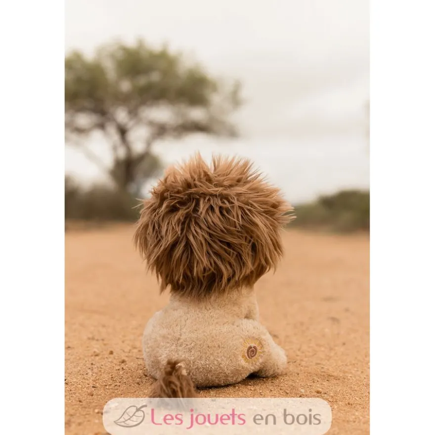 Peluche Lion 17 cm marron - Safari Friends - Little Dutch