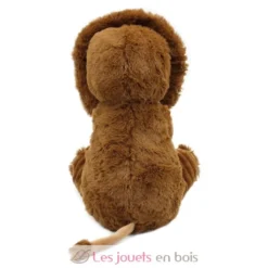 Peluche lion papa et son bébé marron cassonade - Les Déglingos