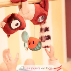 Peluche lémurien à suspendre Elvis s'accroche - Lilliputiens