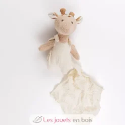 Peluche Léonie la girafe et son doudou en coton bio - Egmont Toys