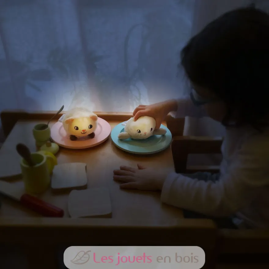 Peluche lumineuse Shakies Lapin - Pabobo