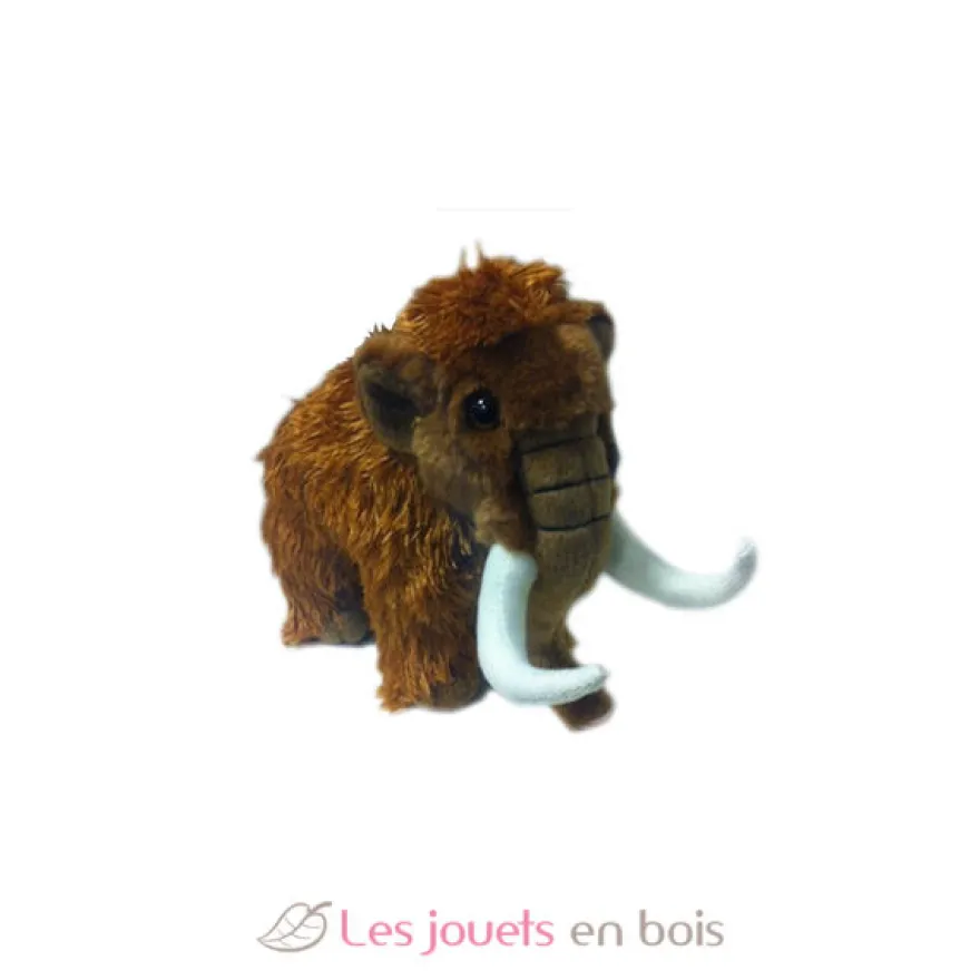 Peluche Mammouth poils longs 23 cm - WWF