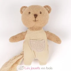Peluche Marcel l'ours et son doudou en coton bio - Egmont Toys