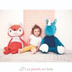 Peluche Marius le rhino 50 cm - Lilliputiens