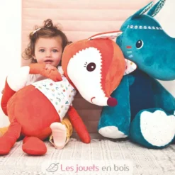 Peluche Marius le rhino 50 cm - Lilliputiens