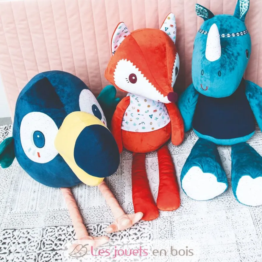 Peluche Marius le rhino 50 cm - Lilliputiens