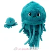 Peluche méduse Lilou maman et son bébé bleu - Les Déglingos