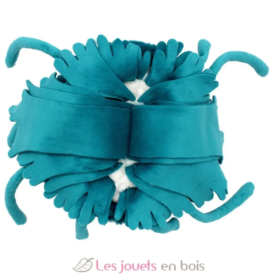 Peluche méduse Lilou maman et son bébé bleu - Les Déglingos