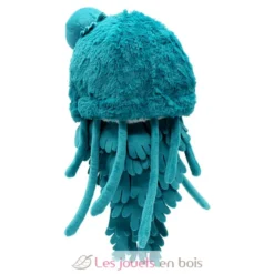 Peluche méduse Lilou maman et son bébé bleu - Les Déglingos