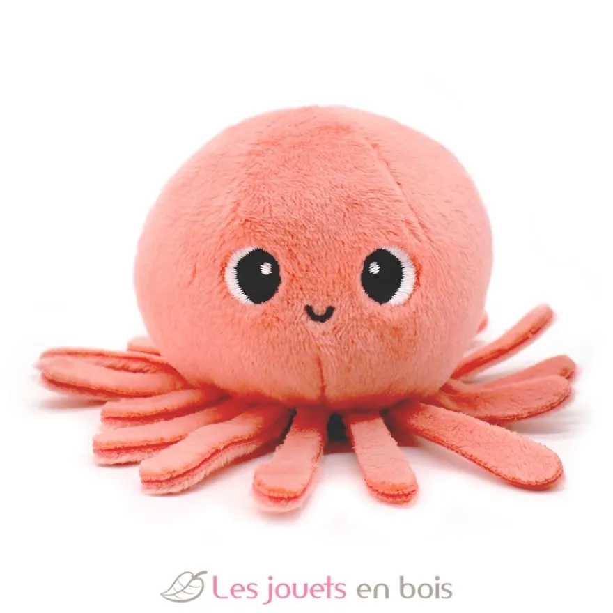 Peluche méduse Lilou maman et son bébé corail - Les Déglingos