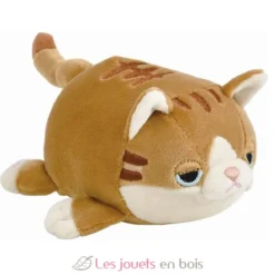 Peluche Mugi le bébé chat brun 11 cm - Nemu Nemu