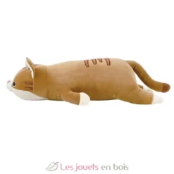 Peluche Mugi le chat brun 54 cm - Nemu Nemu