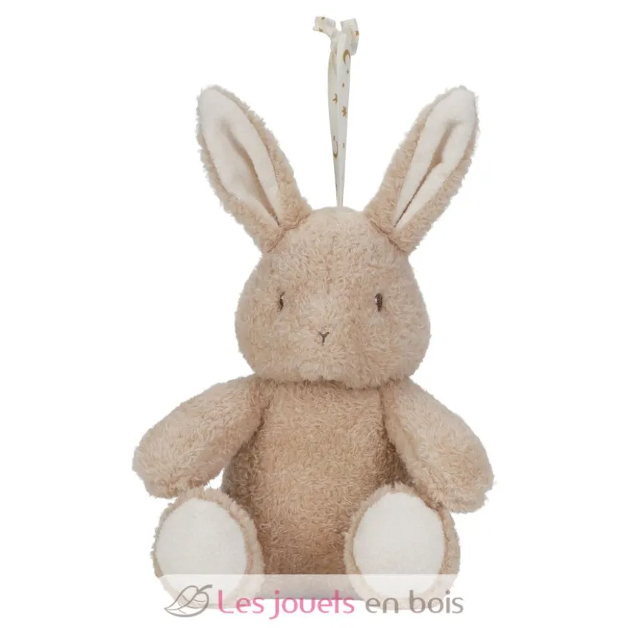 Peluche musicale et lumineuse Lapin - Little Dutch