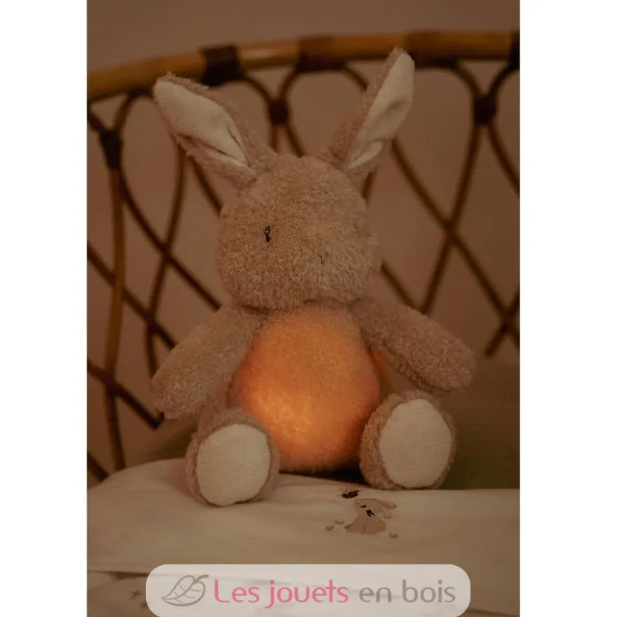 Peluche musicale et lumineuse Lapin - Little Dutch